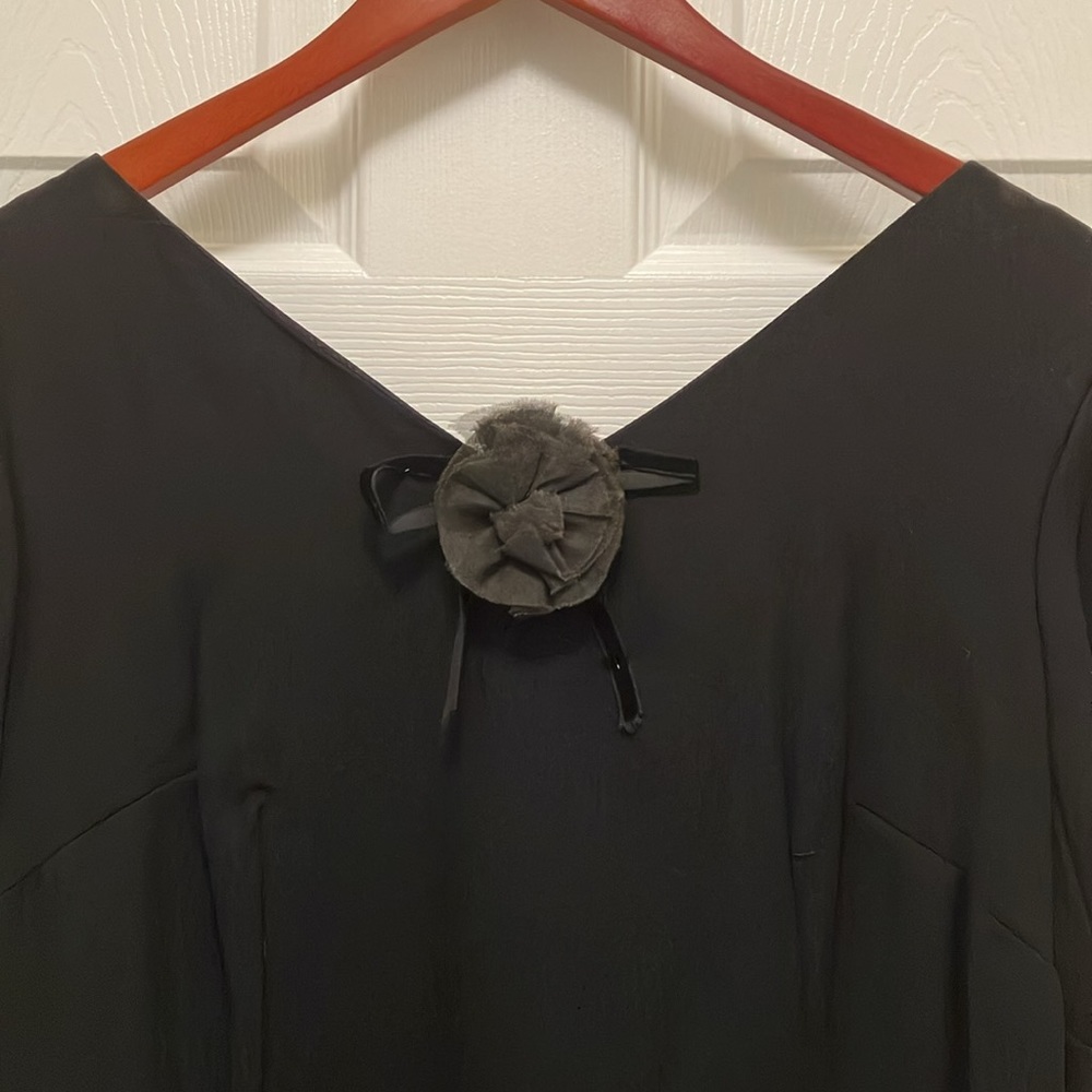 Gorgeous 1960’s Vintage cocktail dress and modern bag with buttons detail.